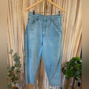 Vintage PS Gitano Light Blue wash High-Waisted mom jeans retro denim
